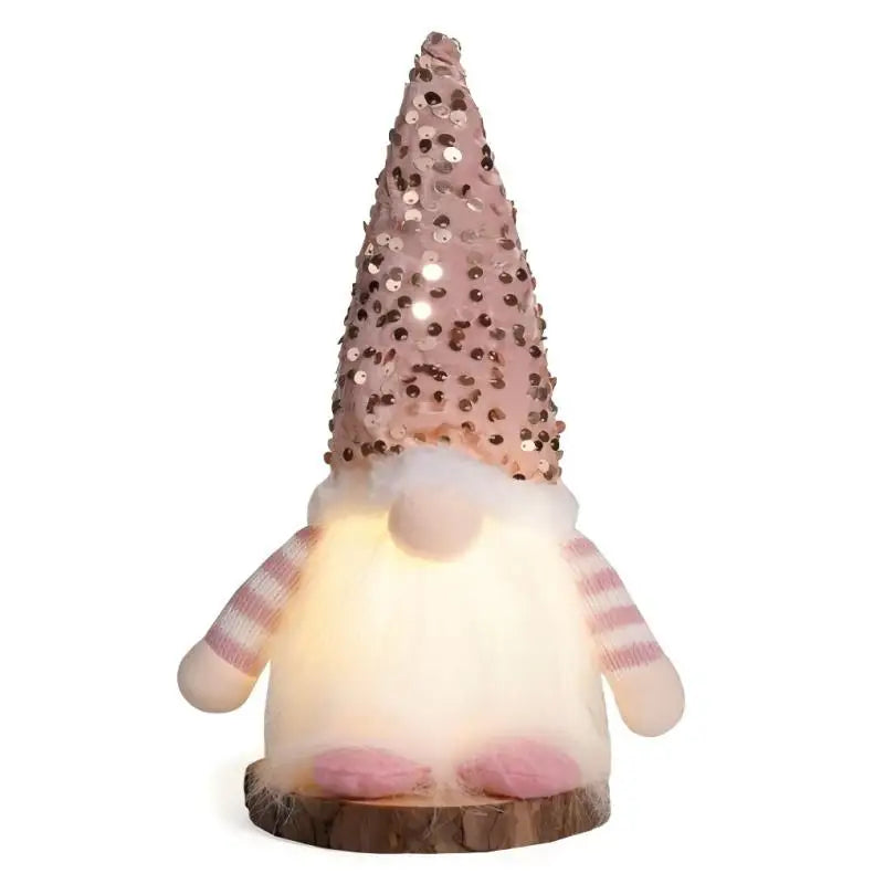 2025 Christmas Decoration Christmas Sequin Gnome Doll Ornaments Christmas