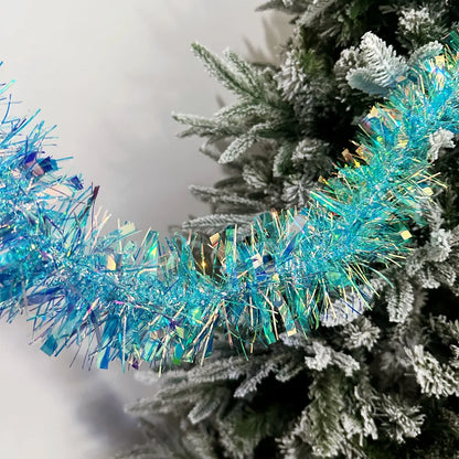 Christmas Tree Decorations Christmas Tinsel Garland Metallic Shiny Garland