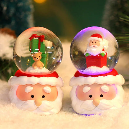 Crystal Ball Christmas Snow Globe Ornament Excellent Material Widely