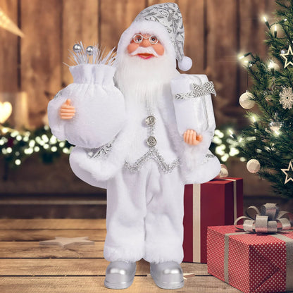 1 new Santa Claus statue ornaments, suitable for Christmas desktop