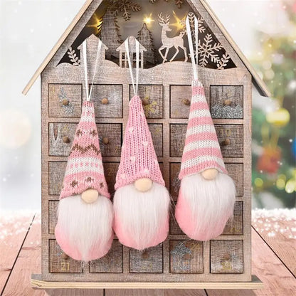 2025 Christmas Decoration Christmas Sequin Gnome Doll Ornaments Christmas