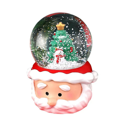 Crystal Ball Christmas Snow Globe Ornament Excellent Material Widely